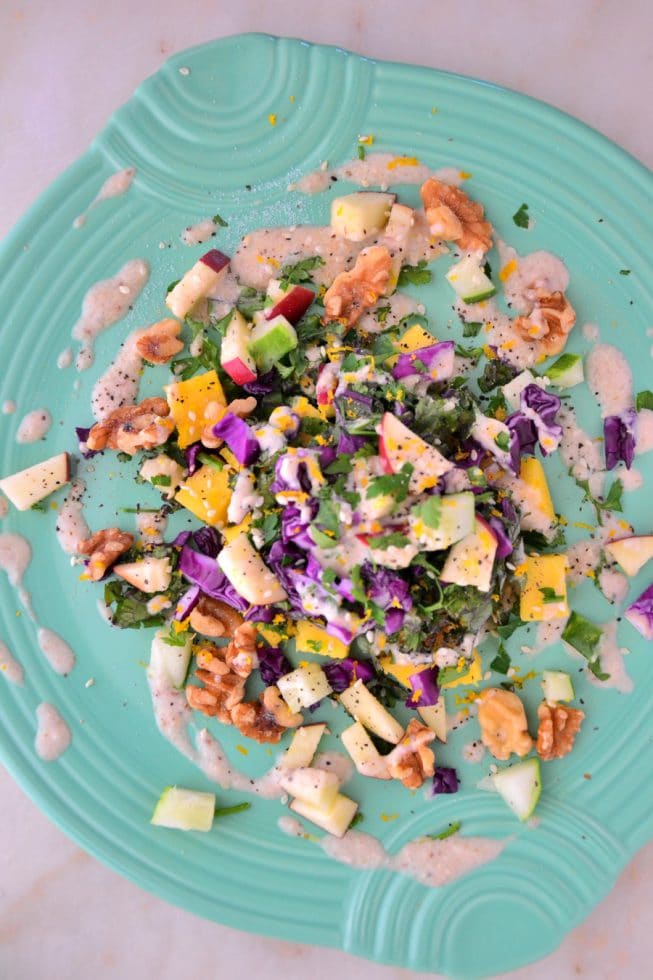 Butternut-Apple-Kale-Salad-with-Gorgeous-Oatmeal-Drizzle