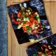 Grain-Free Easy Fajitas tossed with salsa, peppers, tender onions and more!